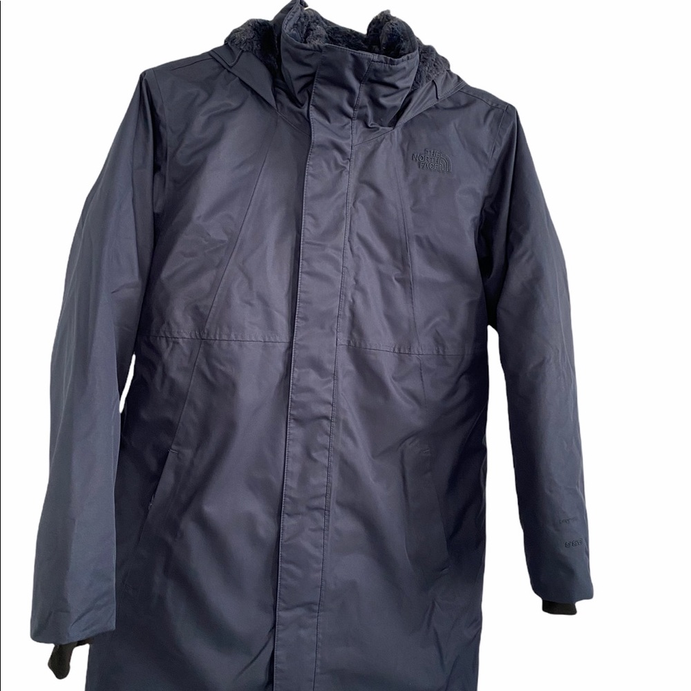 North Face Girls Navy Dealio Parka sz 18